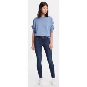 Levi's Dark Wash 710 Super Skinny Skinny Jeans 26